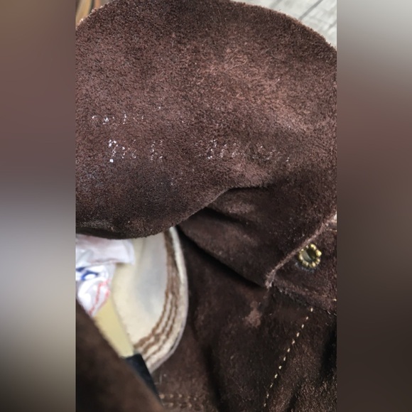 Made in USA Lace-Up Work Lace Up Boots Womens Logger Granny Goth Leather Sz 7.5 - Picture 11 of 11